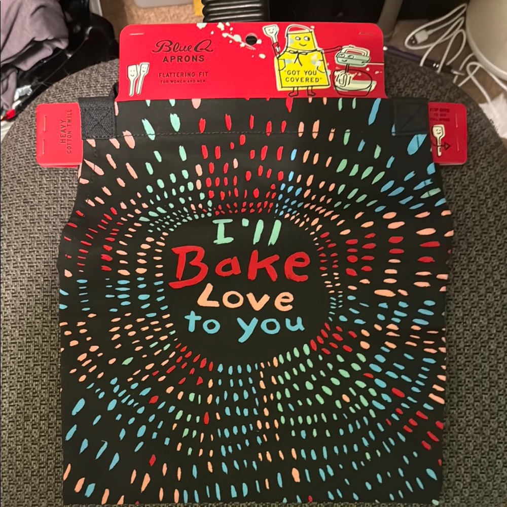 Blue Q Apron - Colorful Design